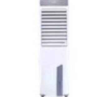 Croma 50 Litres Tower Air Cooler with Inverter Compatible (Ice Chamber, White & Grey)