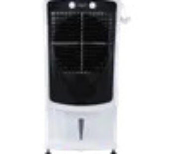 Croma 75 Litres Desert Air Cooler with Inverter Compatible (Evaporative Cooling Technology, White & Black)