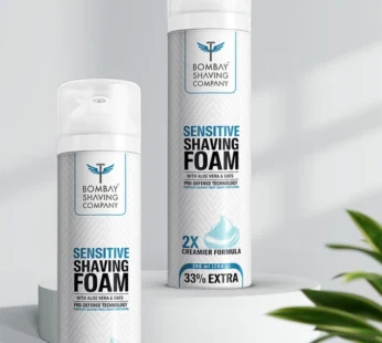 bombay shaving company sensitive shaving foam