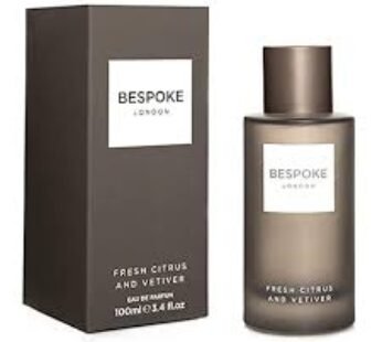 Buy BESPOKE LONDON Men Fresh Citrus And Vetiver Eau De Parfum Liquid – 100Ml